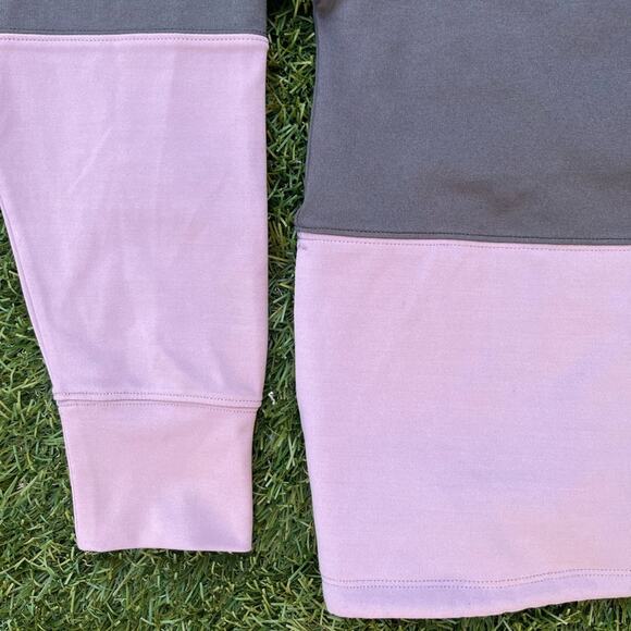 Athleta Hermosa Mock Neck Sweatshirt Cinch String Oversized Snowboard Style XS - Picture 2 of 11